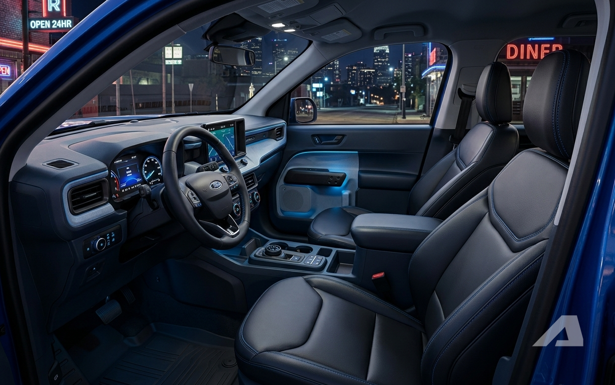Ford đem loạt b&aacute;n tải điện &lsquo;gi&aacute; rẻ&rsquo; mới chạy c&ocirc;ng khai tr&ecirc;n đường: Gương nhỏ, c&aacute;nh gi&oacute; lớn, kh&ocirc;ng gian ngồi rộng hơn cả Toyota RAV4 - Ảnh 9.