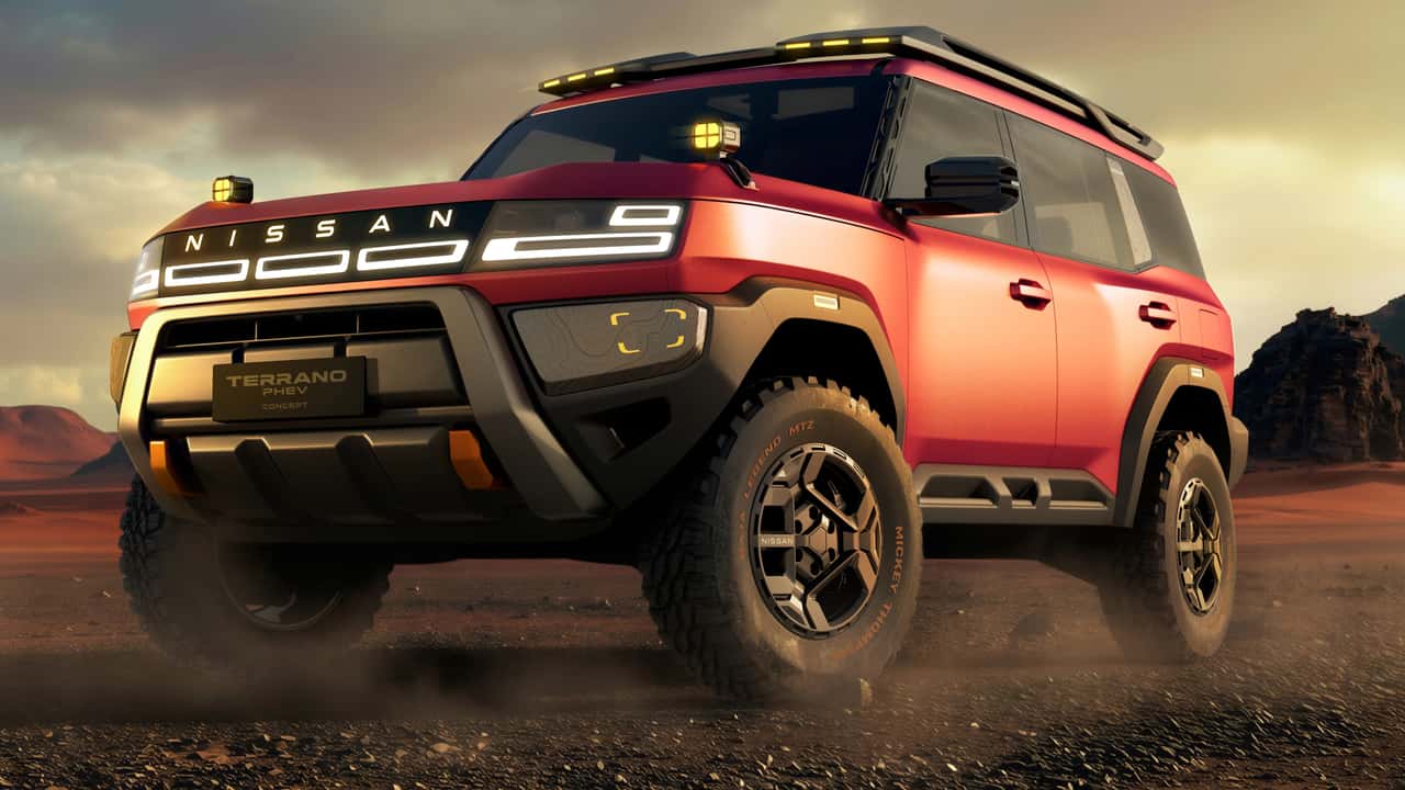 SUV Nissan cạnh tranh Land Cruiser Prado lần đầu lộ diện tr&ecirc;n đường: Cản hầm hố như Ranger Raptor, nội thất cao cấp, m&aacute;y hybrid cắm sạc - Ảnh 6.