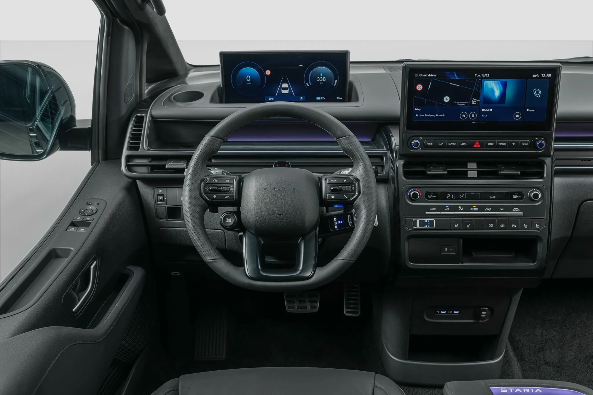 Hyundai Staria thuần điện ra mắt: D&agrave;i hơn 5,2 m, trang bị 9 chỗ ngồi, sạc đầy đi gần 450 km - Ảnh 3.