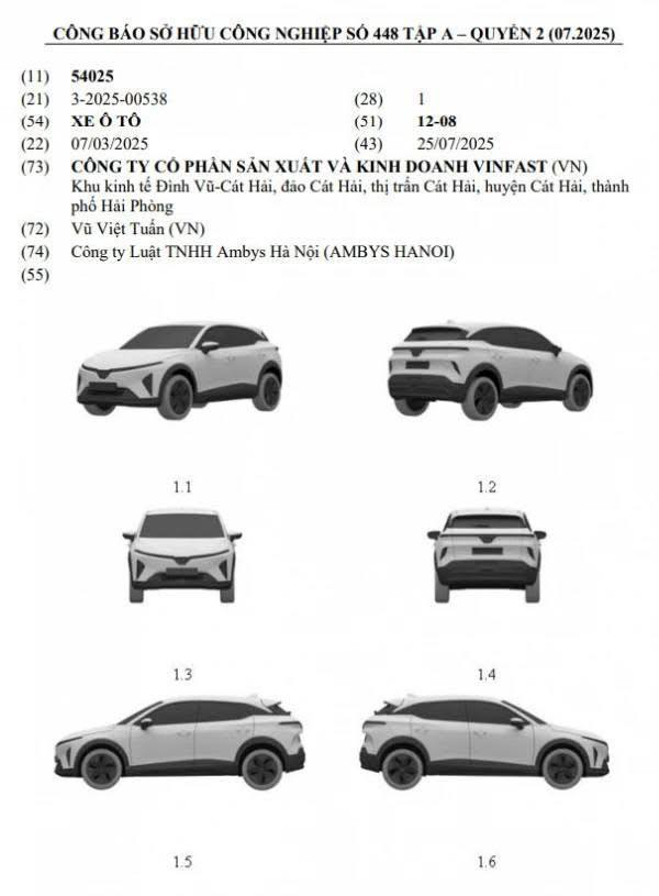 VinFast VF 6 facelift lộ diện kh&ocirc;ng nguỵ trang: Thiết kế tinh chỉnh nhẹ, dễ d&ugrave;ng tay nắm cửa phẳng như VF 8 - Ảnh 6.