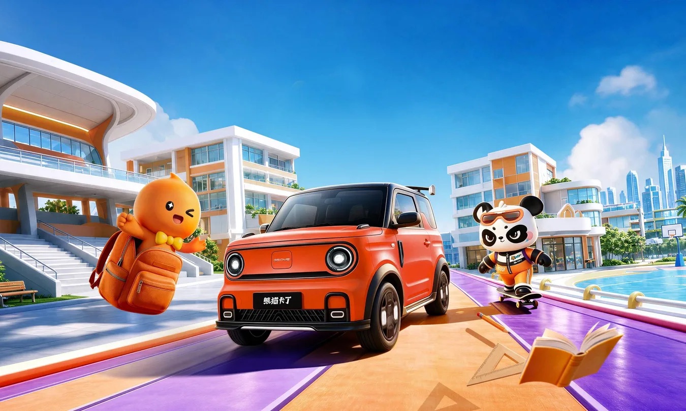 Geely có xe điện mini nhìn cực chất, giá quy đổi gần 170 triệu đồng: Cánh gió lớn như xe đua, 2 màn hình, chạy 210km/sạc - Ảnh 8.
