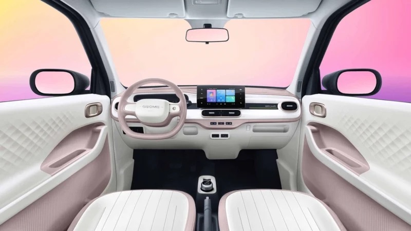 Geely có xe điện mini nhìn cực chất, giá quy đổi gần 170 triệu đồng: Cánh gió lớn như xe đua, 2 màn hình, chạy 210km/sạc - Ảnh 7.