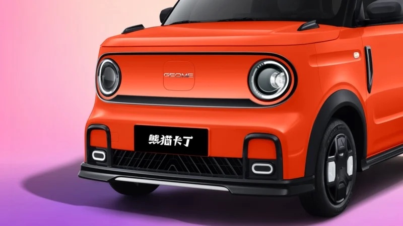 Geely có xe điện mini nhìn cực chất, giá quy đổi gần 170 triệu đồng: Cánh gió lớn như xe đua, 2 màn hình, chạy 210km/sạc - Ảnh 4.