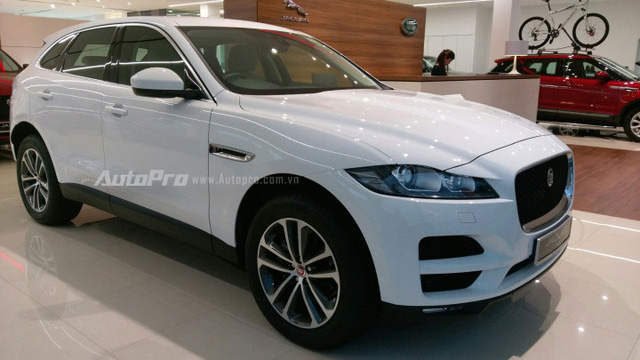 
Jaguar F-Pace tại Việt Nam.
