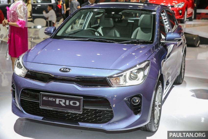 Kia Rio Hatchback 2017 cập bến Đông Nam Á với trang bị nghèo nàn