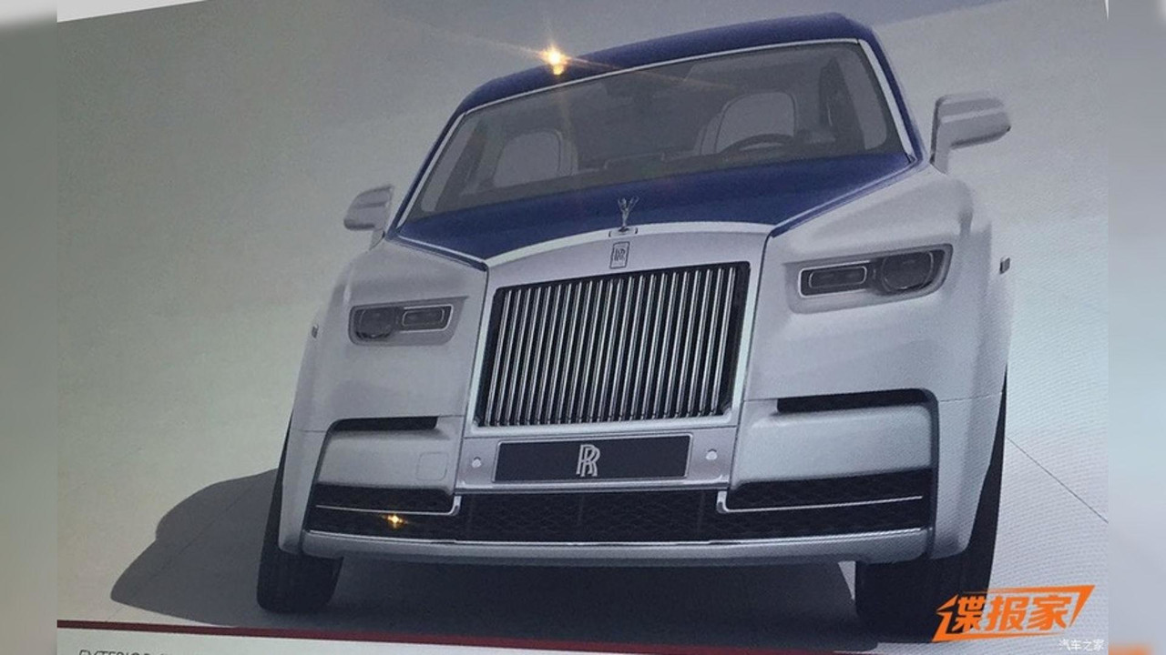 Những hình ảnh đầu tiên của RollsRoyce Phantom 2018