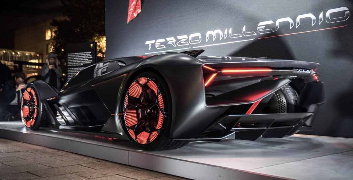 Lamborghini Terzo Millennio siêu xe có thể tự phục hồi thân vỏ sau va chạm   VOVVN