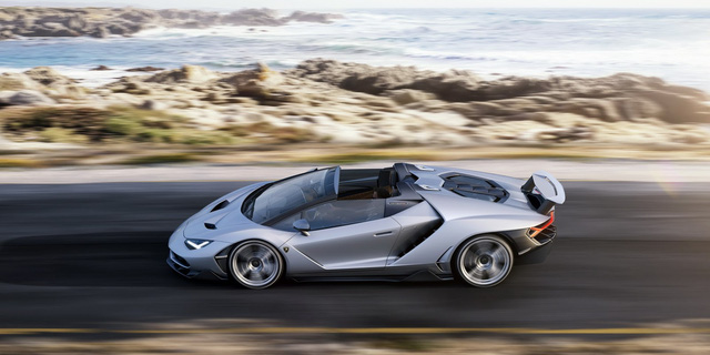 Lamborghini Centenario mui trần 2 triệu USD đầu tiên cập bến Mỹ - Ảnh 2.