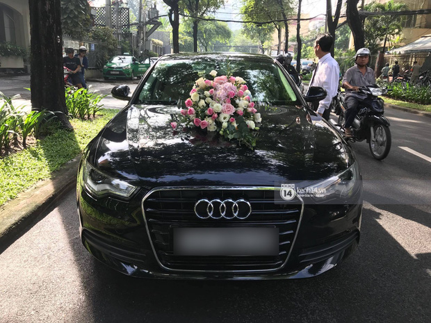 Audi A8L cùng dàn xe sang tham dự lễ đón dâu của Hoa hậu Thu Thảo - Ảnh 9.