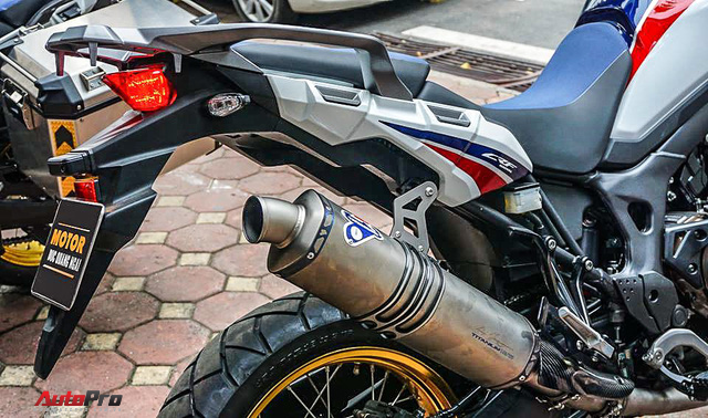 Cận cảnh Honda CRF1000L Africa Twin 2017 độ độc nhất Việt Nam - Ảnh 2. Cận cảnh Honda CRF1000L Africa Twin 2017 độ độc nhất Việt Nam - Ảnh 2.