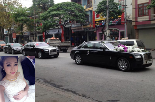 Hàng chục chiếc Lexus LX570 và Range Rover tham gia rước dâu hot girl Quảng Ninh - Ảnh 5.