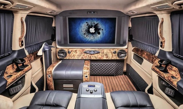Nội thất như Rolls-Royce của xe gia đình Mercedes-Benz V-Class Elegance Edition - Ảnh 5.