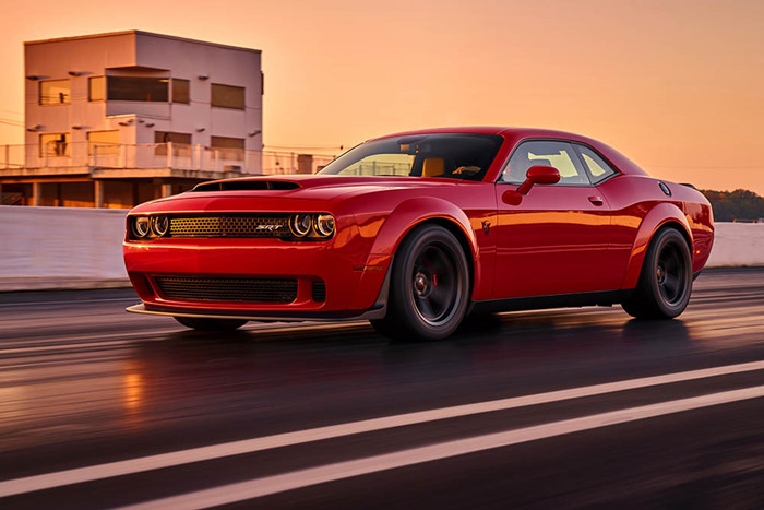 Dodge Challenger SRT Demon 2018 chính thức ra mắt, công suất 840 mã lực