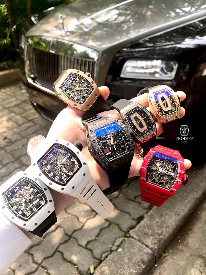 D n xe si u sang d m h i c a ng i b n Richard Mille 18 t ng