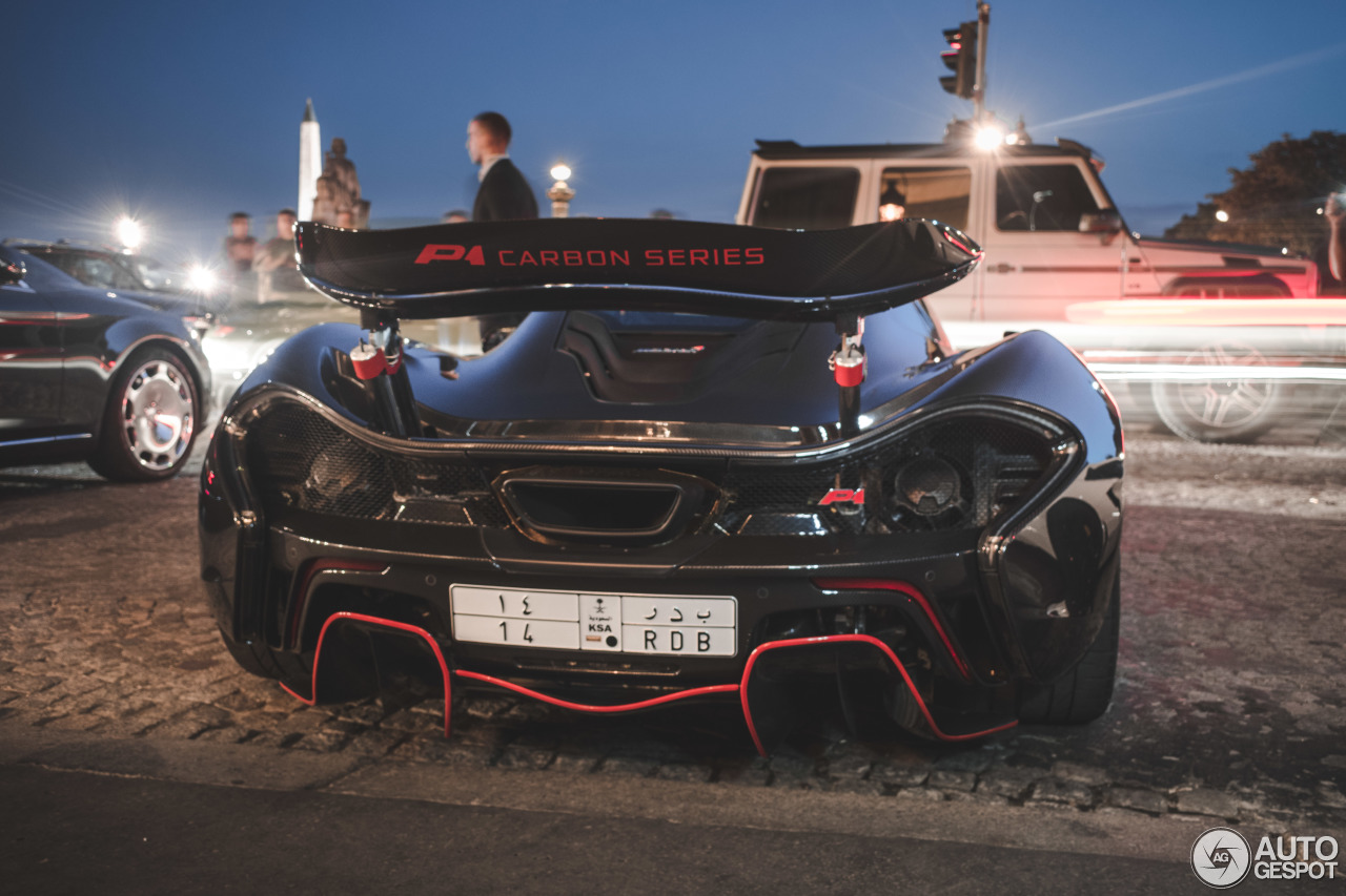 MCLAREN p1 карбон