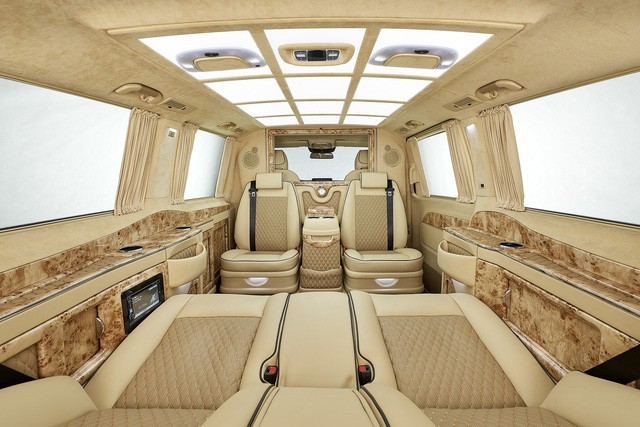 Nội thất như Rolls-Royce của xe gia đình Mercedes-Benz V-Class Elegance Edition - Ảnh 6.