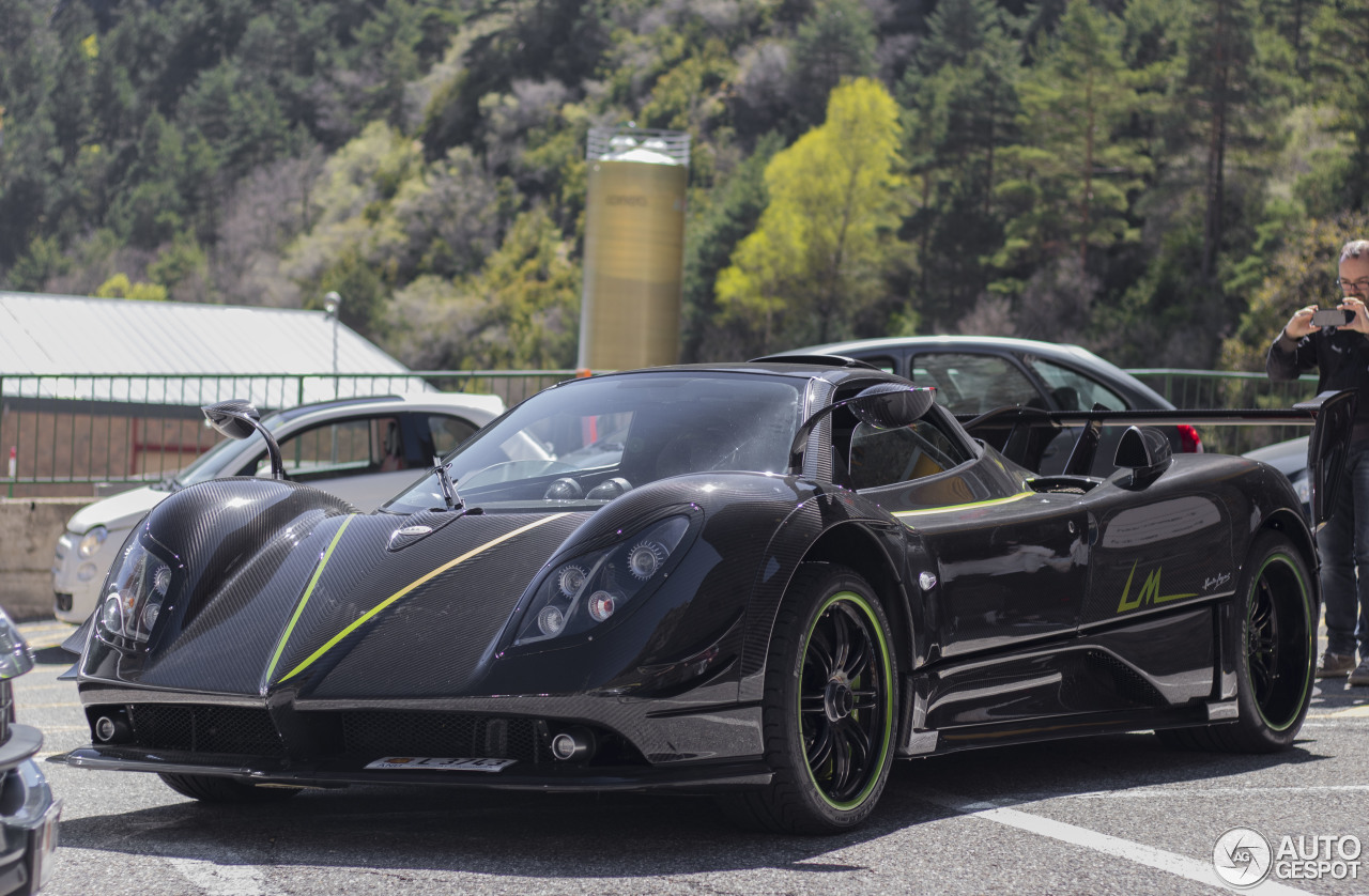 Pagani Zonda оранжевая