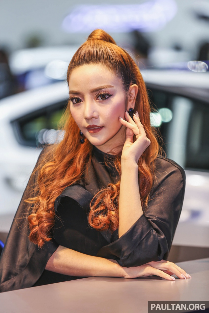 Mãn nhãn với dàn người mẫu xinh đẹp trong triển lãm Bangkok 2017 - Ảnh 23.