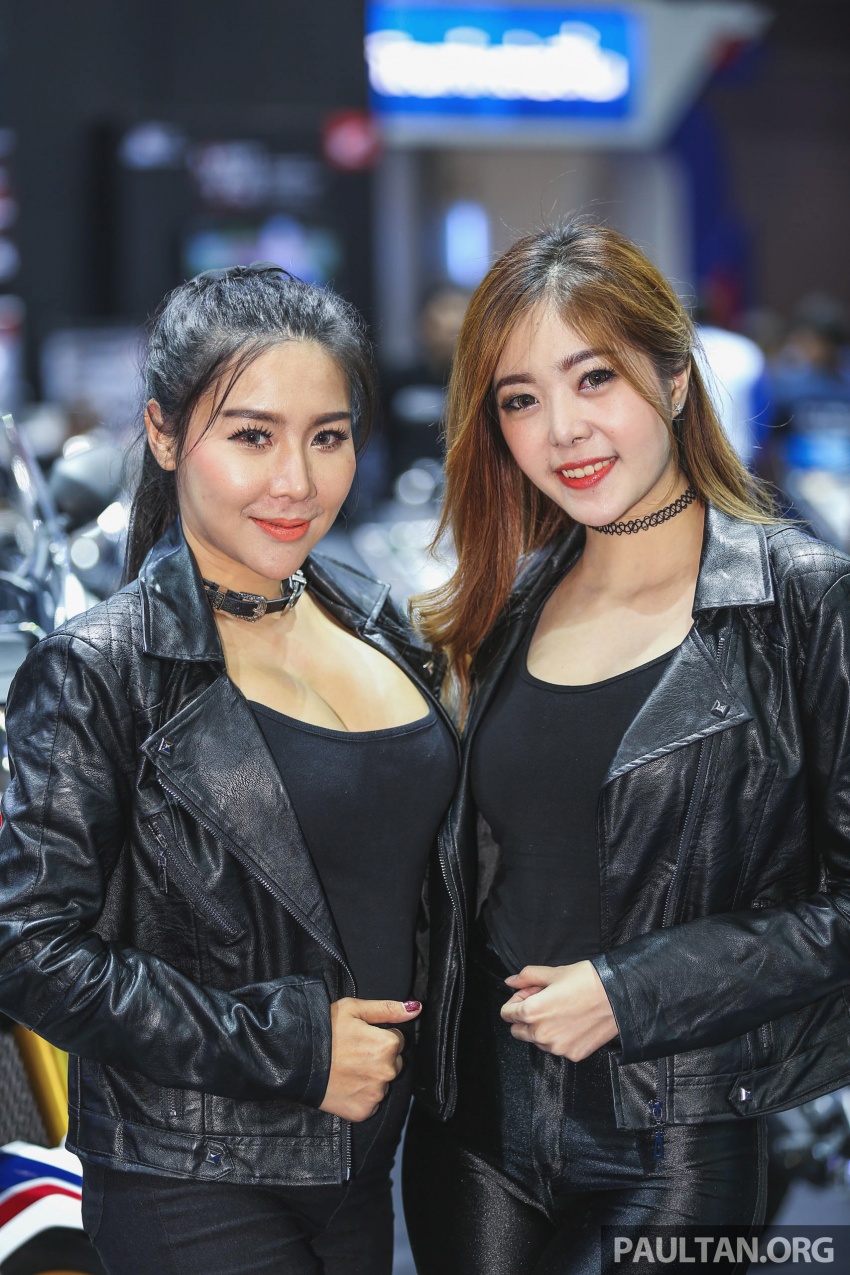 Mãn nhãn với dàn người mẫu xinh đẹp trong triển lãm Bangkok 2017 - Ảnh 29.
