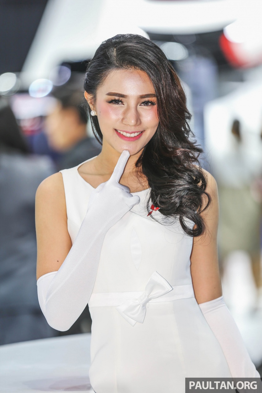 Mãn nhãn với dàn người mẫu xinh đẹp trong triển lãm Bangkok 2017 - Ảnh 5.