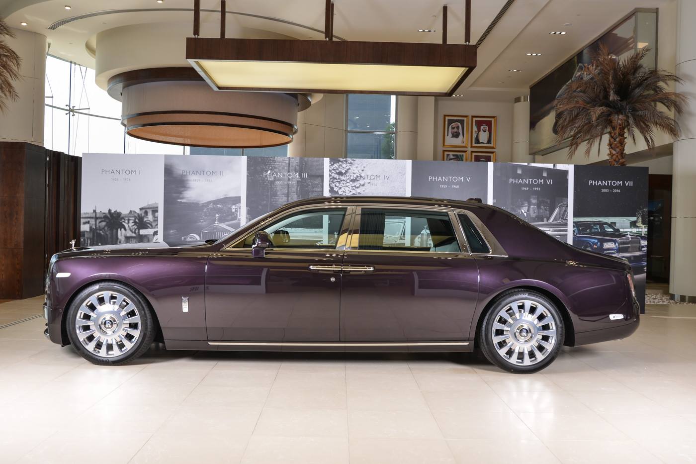 Automobile Leidenschaft  Purple Rolls Royce Phantom 2018 Transparent PNG   1377x693  Free Download on NicePNG