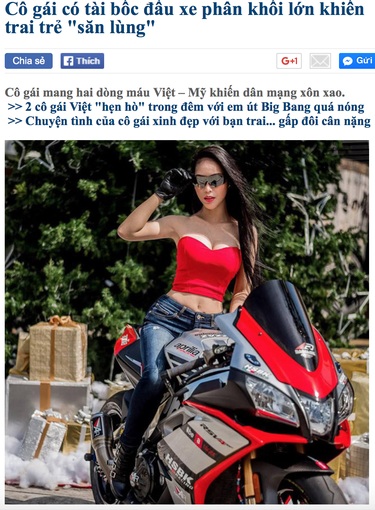 Sự thật đằng sau nữ biker Việt gây xôn xao cộng đồng mạng - Ảnh 2.