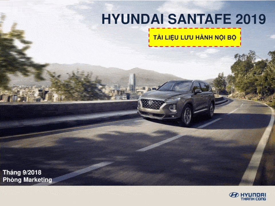 Chi tiết Hyundai Santa Fe 2019 sắp bán ở Việt Nam: Khung cứng hơn, động cơ mạnh hơn, hộp số hoàn toàn mới - Ảnh 1.