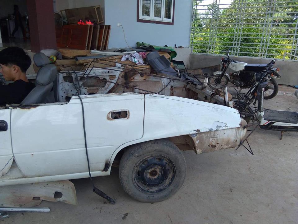 2 tháng hồi sinh Daewoo Cielo cũ nát thành xe thể thao mui trần hầm hố của 9X Việt - Ảnh 2. 2 tháng hồi sinh Daewoo Cielo cũ nát thành xe thể thao mui trần hầm hố của 9X Việt - Ảnh 2.