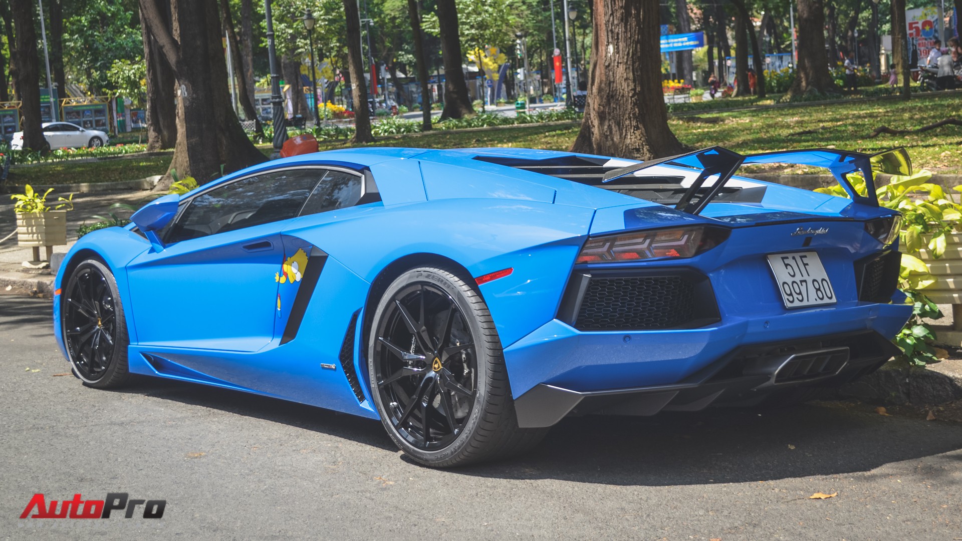 Si&ecirc;u xe Lamborghini Aventador xanh dương độc nhất Việt Nam xuất h&agrave;nh đầu năm - Ảnh 5.