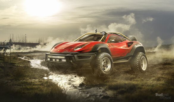 Khi siêu xe bị biến thành xe off-road hạng nặng - Ảnh 1. Khi siêu xe bị biến thành xe off-road hạng nặng - Ảnh 1.