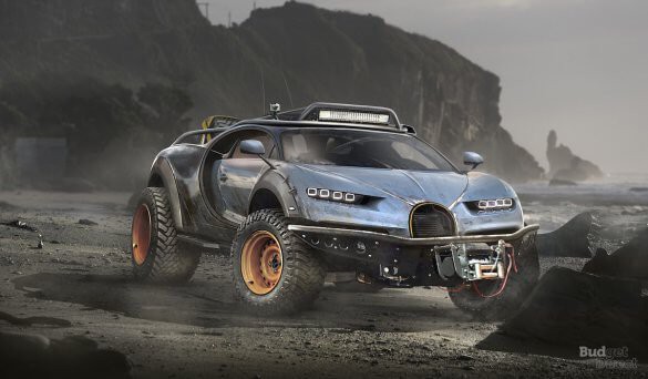Khi siêu xe bị biến thành xe off-road hạng nặng - Ảnh 3. Khi siêu xe bị biến thành xe off-road hạng nặng - Ảnh 3.