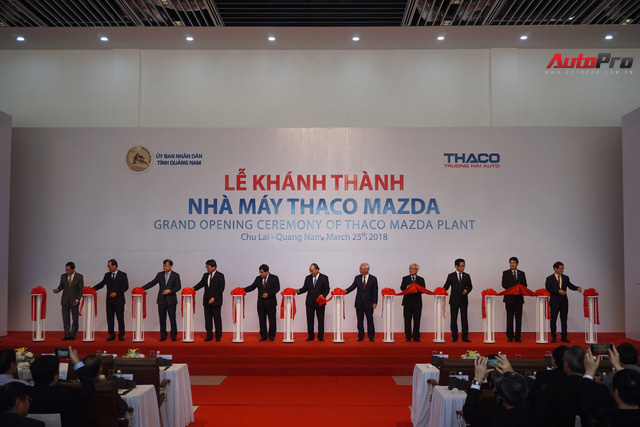 THACO khánh thành nhà máy Mazda lớn và hiện đại nhất Đông Nam Á - Ảnh 1.