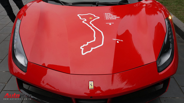 Siêu xe Ferrari 488 GTB của ca sĩ Tuấn Hưng hoàn thiện bước chăm sóc cuối để gia nhập hành trình siêu xe - Ảnh 4.