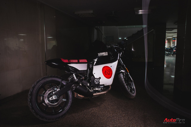 Hy sinh sự thực dụng bằng cái đẹp, biker Việt biến Ducati Scrambler Sixty2 sang kiểu dáng Cafe Racer - Ảnh 4.