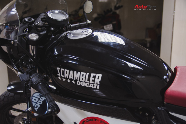 Hy sinh sự thực dụng bằng cái đẹp, biker Việt biến Ducati Scrambler Sixty2 sang kiểu dáng Cafe Racer - Ảnh 8.