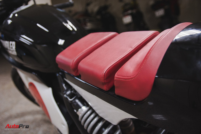 Hy sinh sự thực dụng bằng cái đẹp, biker Việt biến Ducati Scrambler Sixty2 sang kiểu dáng Cafe Racer - Ảnh 9.
