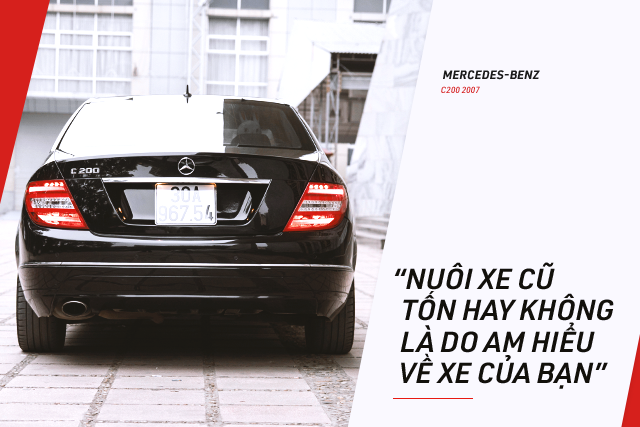 Người dùng đánh giá Mercedes-Benz C-Class hơn 10 năm tuổi: Đừng nghe lời đồn truyền miệng - Ảnh 3.