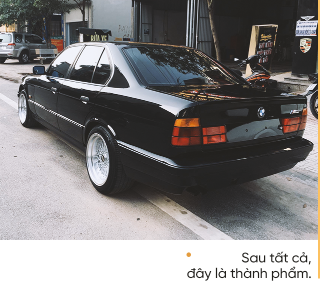 Hành trình lột xác BMW 525i cũ nát tuổi đời hơn 2 thập kỷ của nhóm người trẻ Việt - Ảnh 13.