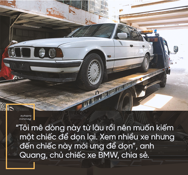 Hành trình lột xác BMW 525i cũ nát tuổi đời hơn 2 thập kỷ của nhóm người trẻ Việt - Ảnh 2.