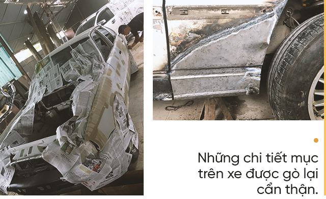 Hành trình lột xác BMW 525i cũ nát tuổi đời hơn 2 thập kỷ của nhóm người trẻ Việt - Ảnh 7.