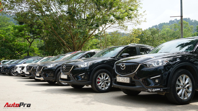 Hơn 20 xe Mazda CX-5 diễu hành tại Hà Nội mừng CLB sinh nhật 4 tuổi - Ảnh 14.