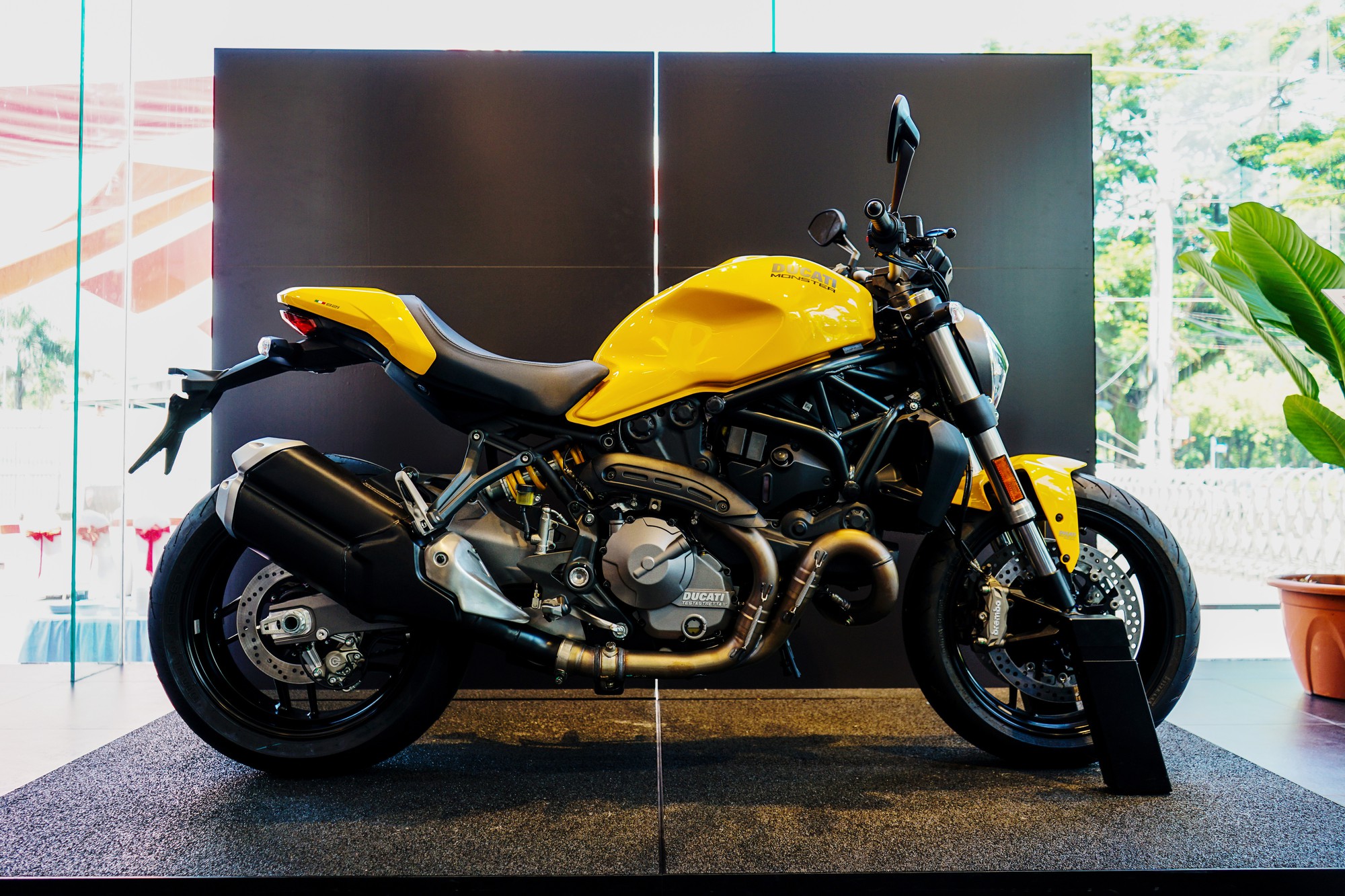 Ducati Monster 821 có thể bỏ khung mắt cáo  VnExpress