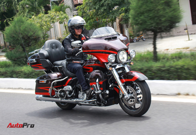 Chùm ảnh hơn 100 xe Harley-Davidson diễu hành, vượt đèo Hải Vân - Ảnh 8.