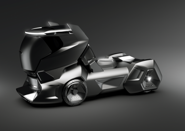 Concept xe tải Audi: Đẹp và sang hơn cả Tesla Semi - Ảnh 1.