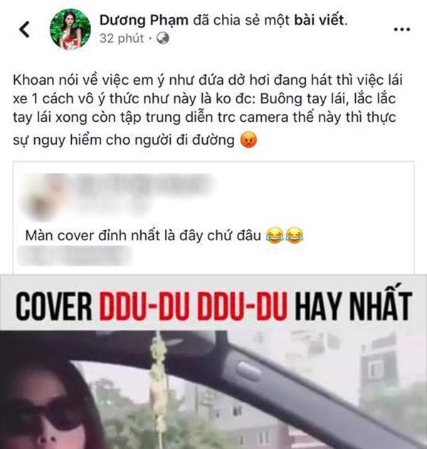 Vợ Minh Tiệp, bạn gái Hoài Lâm khó chịu vì hành động lái xe liều lĩnh của Nam Em - Ảnh 2. Vợ Minh Tiệp, bạn gái Hoài Lâm khó chịu vì hành động lái xe liều lĩnh của Nam Em - Ảnh 2.