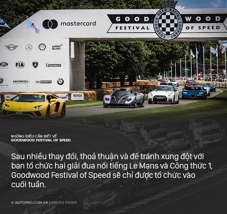 Goodwood Festival of Speed - Lễ hội không thể bỏ qua của tín đồ tốc độ