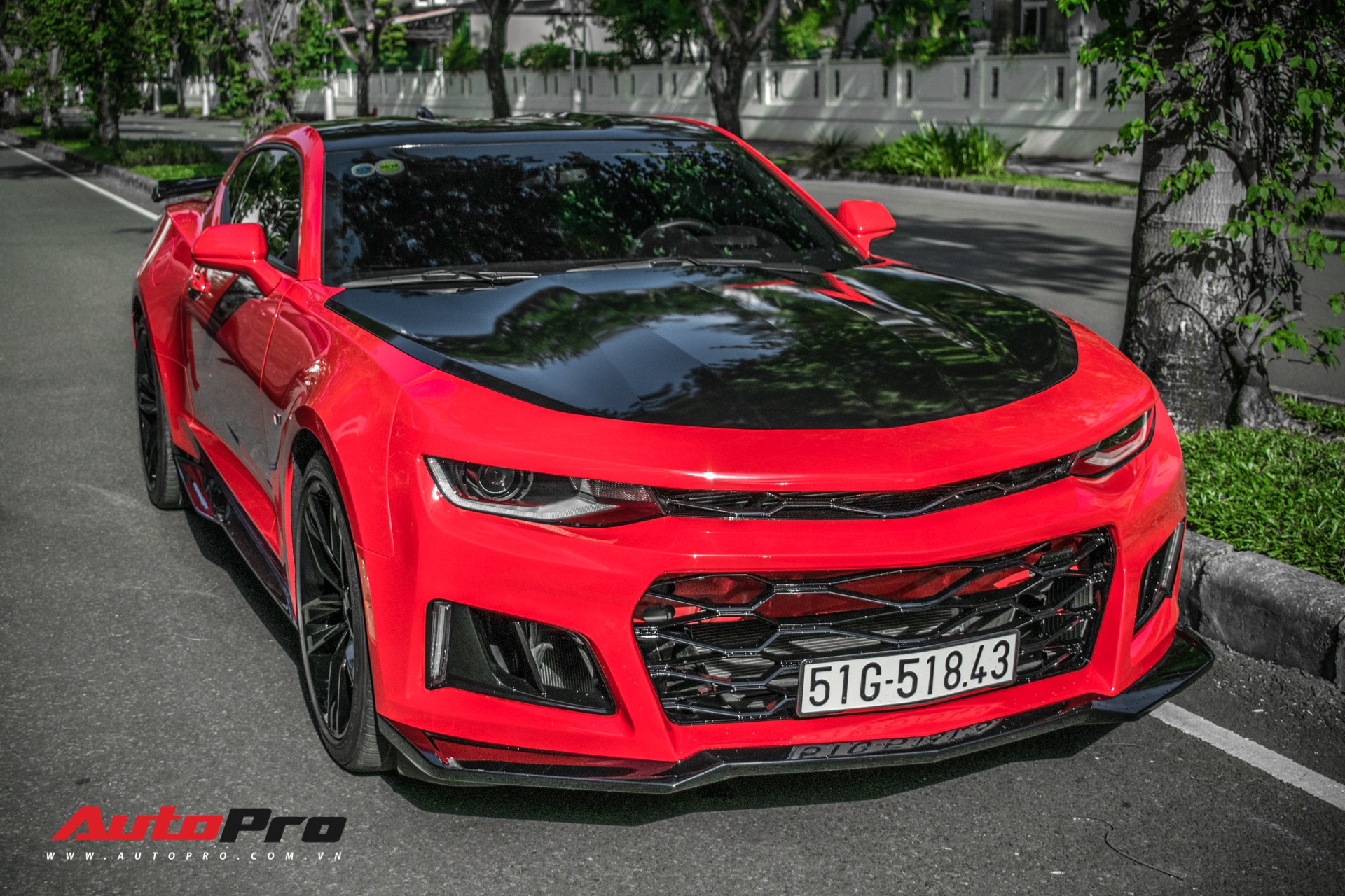 Chevrolet Camaro Rs 2017 độ Bodykit Zl1 Mới Vi Vu 7 000 Km Gia 2 28 Tỷ đồng