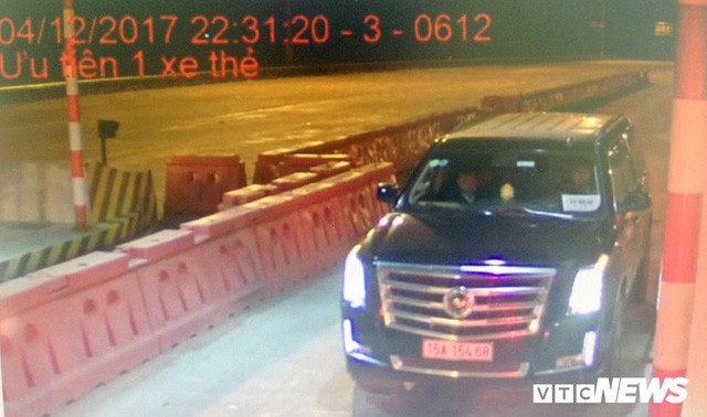 Siêu xe Cadillac gắn biển xe hộ đê trốn phí trên cao tốc Hà Nội – Hải Phòng - Ảnh 2.