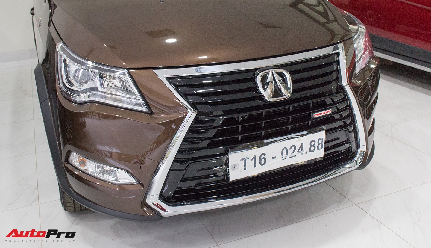 BAIC F6 nhái Lexus RX, giá 588 triệu đồng cạnh tranh Toyota Innova tại ...