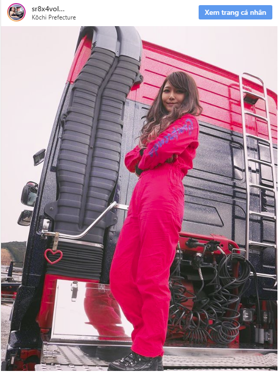 Cô gái bỗng nổi như cồn vì được mệnh danh là “nữ tài xế xe tải xinh đẹp nhất Nhật Bản” - Ảnh 2.